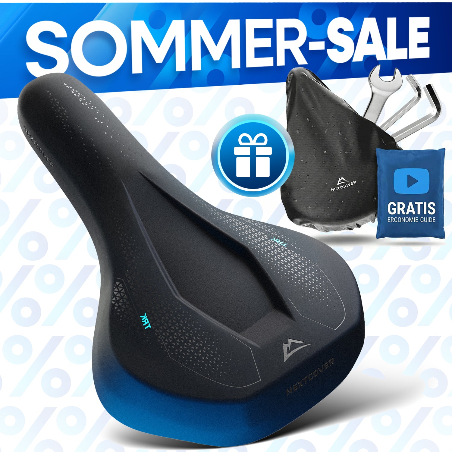 NEXTCOVER® Fahrradsattel ComfortSport - das Original