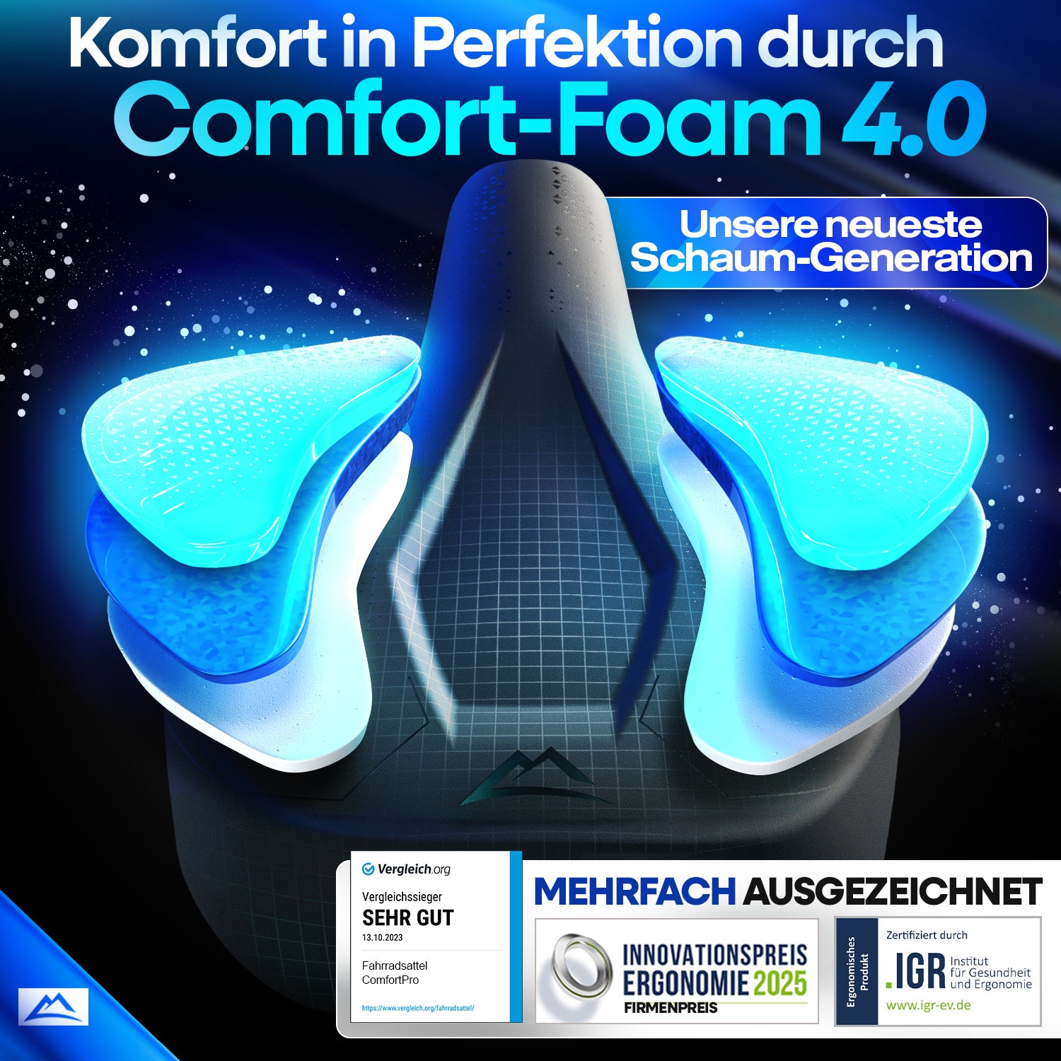 NEXTCOVER® Fahrradsattel ComfortPro - das Original