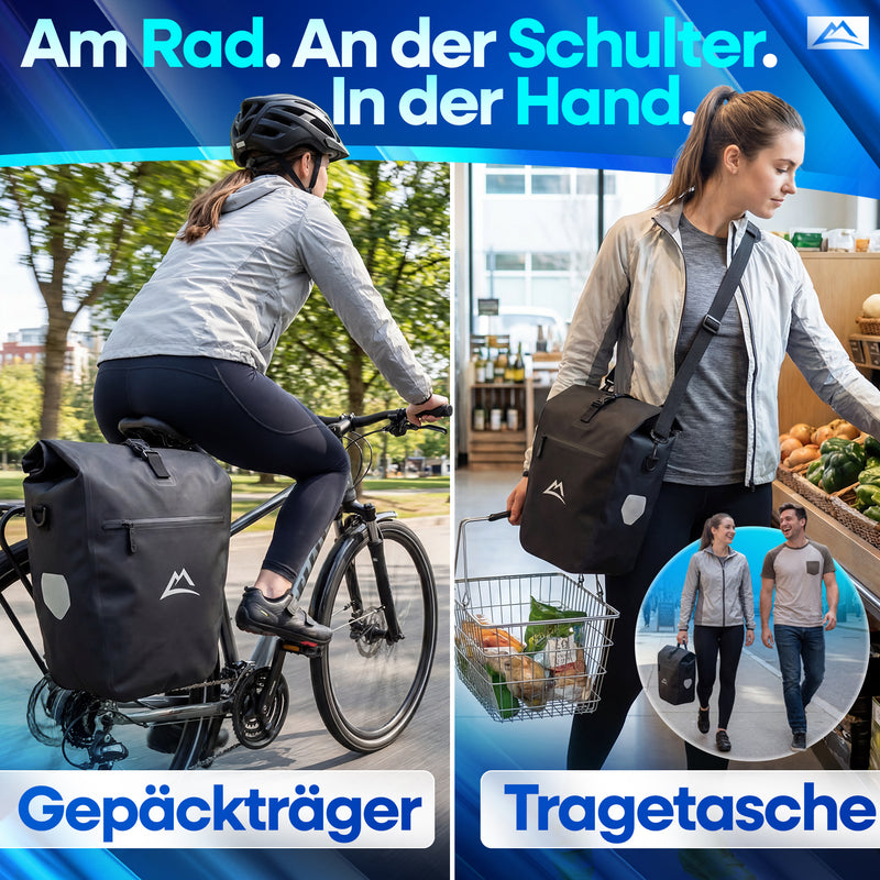 Gepäckträgertasche TPU