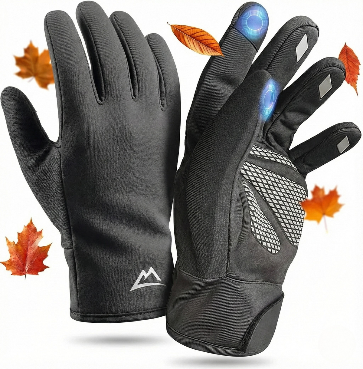 Nextcover Premium Thermo Fahrrad Handschuhe für Damen & Herren – winddicht, wasserabweisend und IGR-zertifiziert für ergonomischen Komfort im Winter.