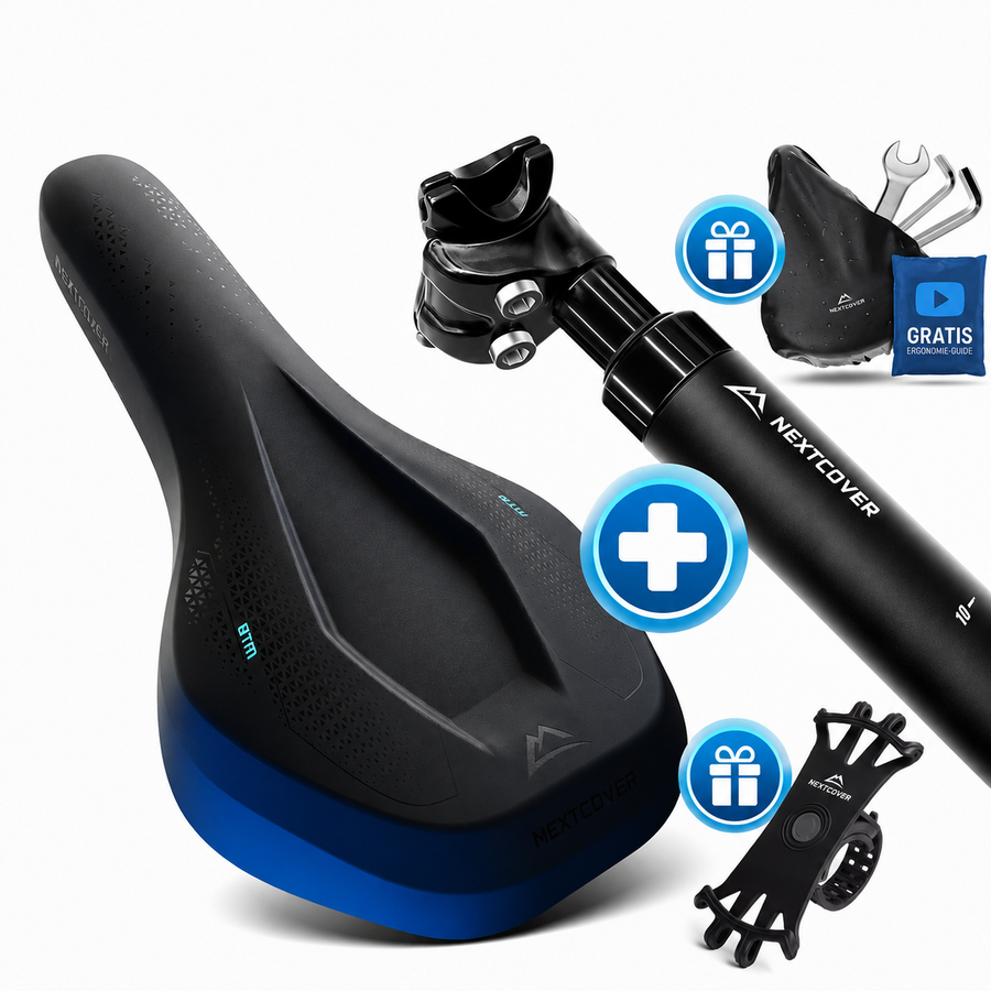 ComfortSet MAX - Sattel + gefederte Sattelstütze