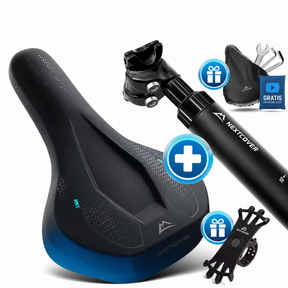ComfortSet MAX - Sattel + gefederte Sattelstütze