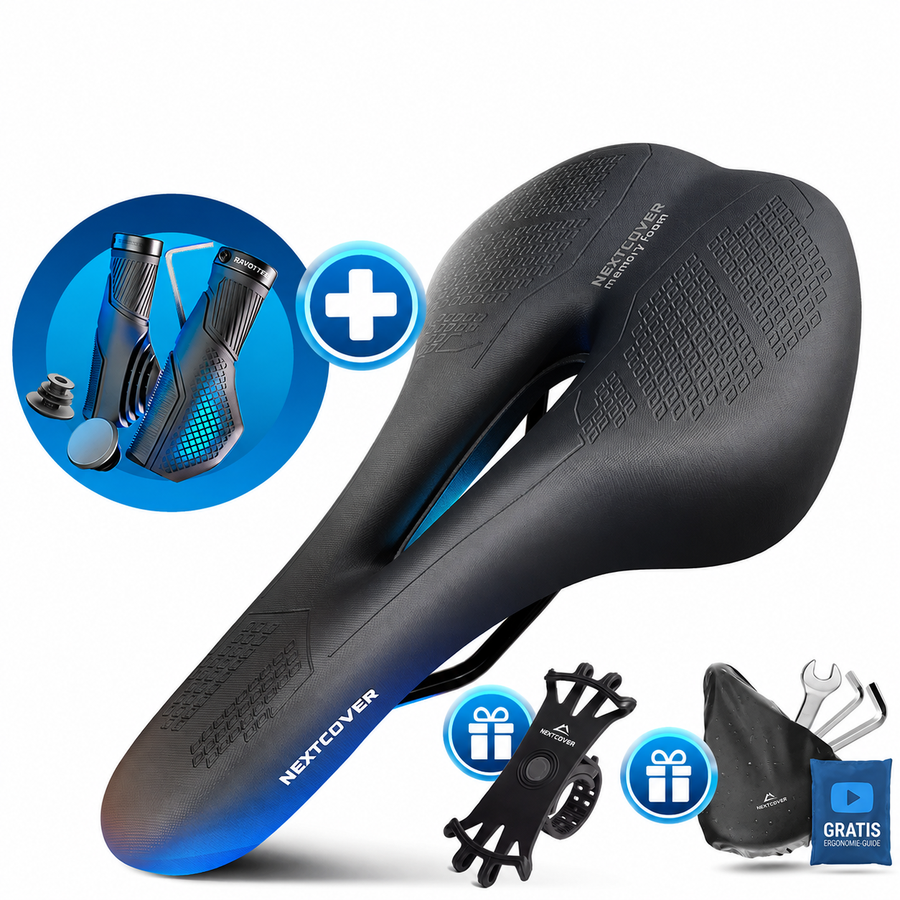 ComfortSet PLUS - Sattel & Fahrradgriffe