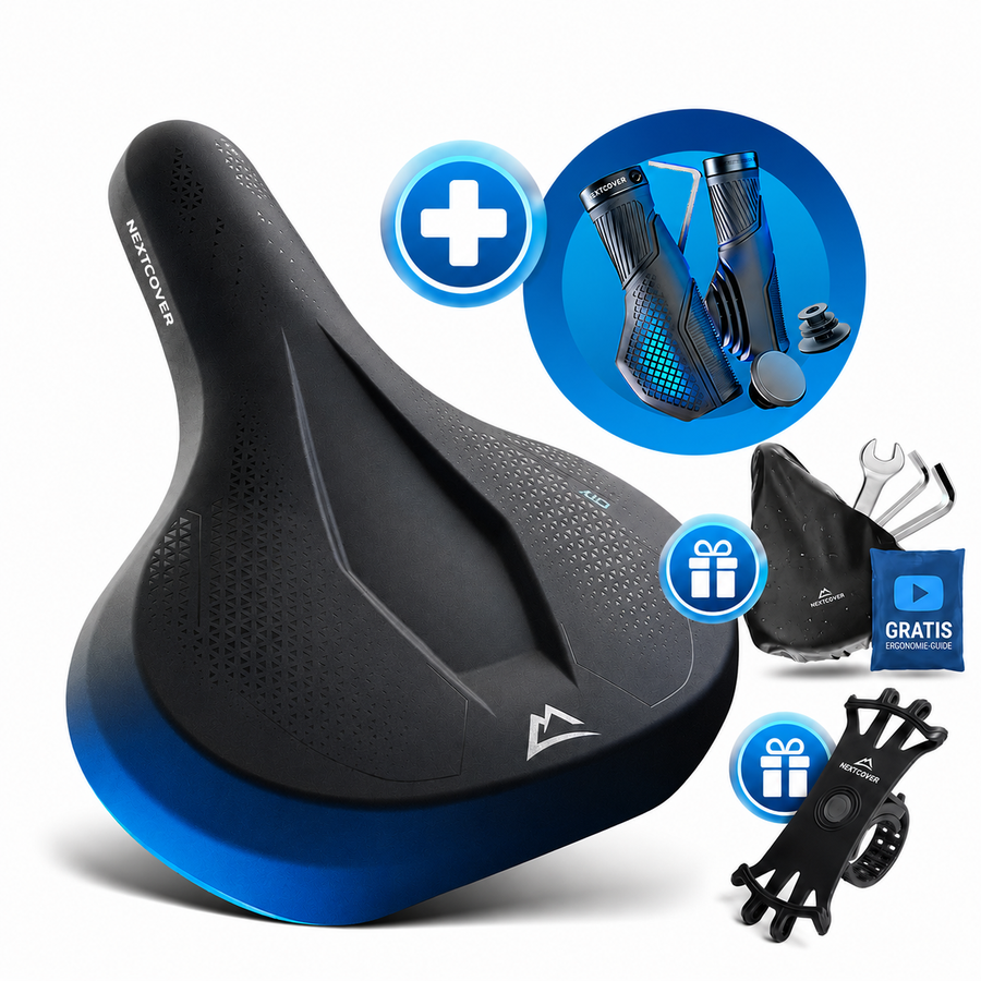 ComfortSet PLUS - Sattel & Fahrradgriffe