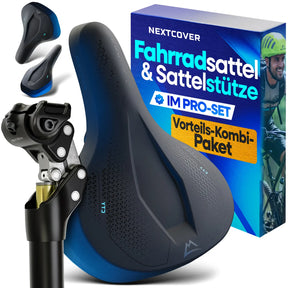 ComfortSet™ Pro – Fahrradsattel & Sattelstütze mit Federung | Komplett-Set