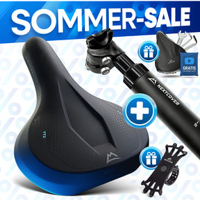 Nextcover ComfortSets™ – Fahrradsattel & Sattelstütze mit Federung | (E-Bike / Sport)