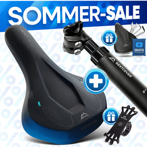 Nextcover ComfortSets™ – Fahrradsattel & Sattelstütze mit Federung | (E-Bike / Sport)