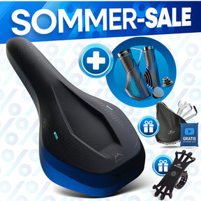 Fahrradsattel ComfortOne/Pro & Fahrradgriff GripOne
