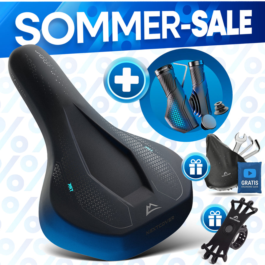 Fahrradsattel ComfortOne/Pro & Fahrradgriff GripOne