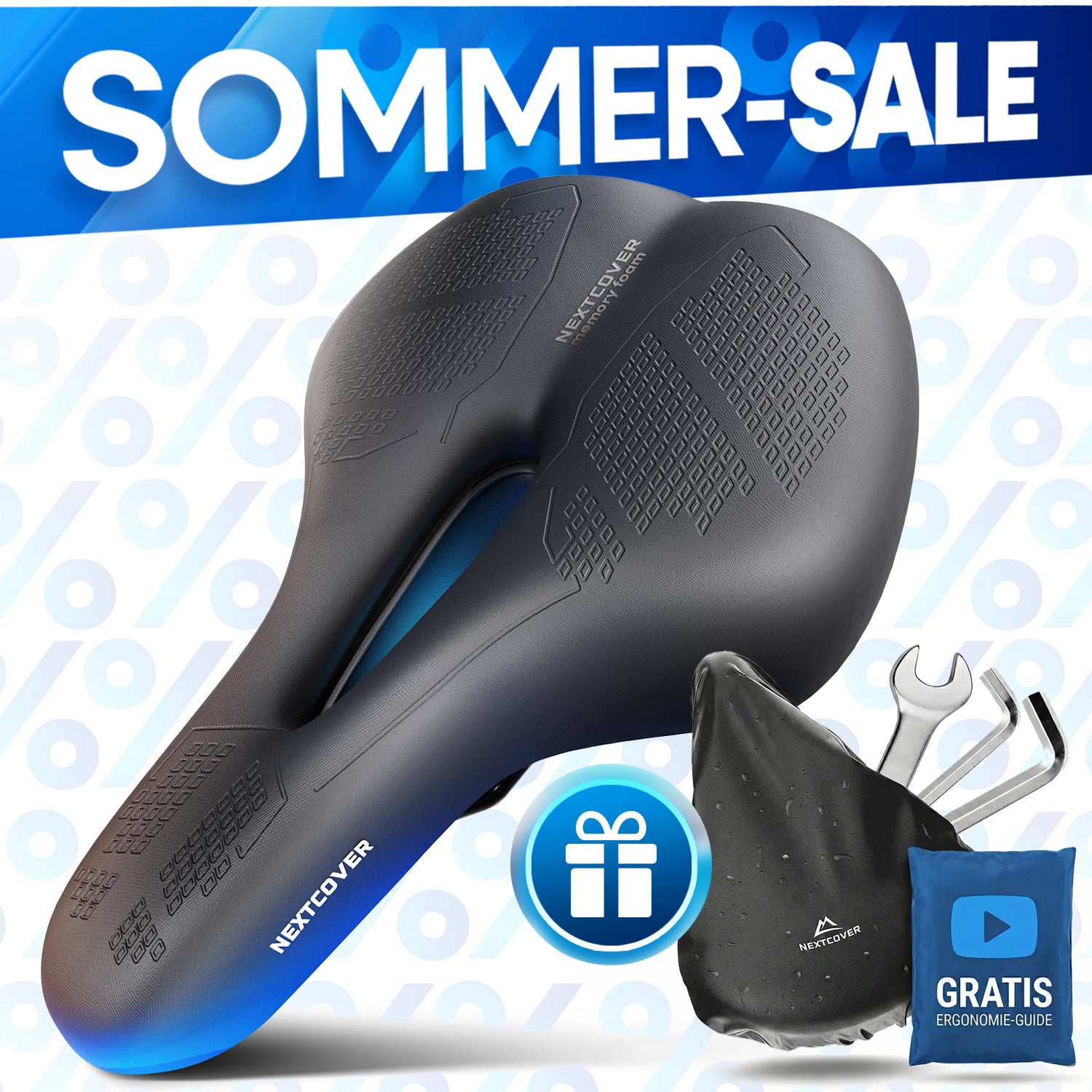 NEXTCOVER® Fahrradsattel ComfortOne - das Original
