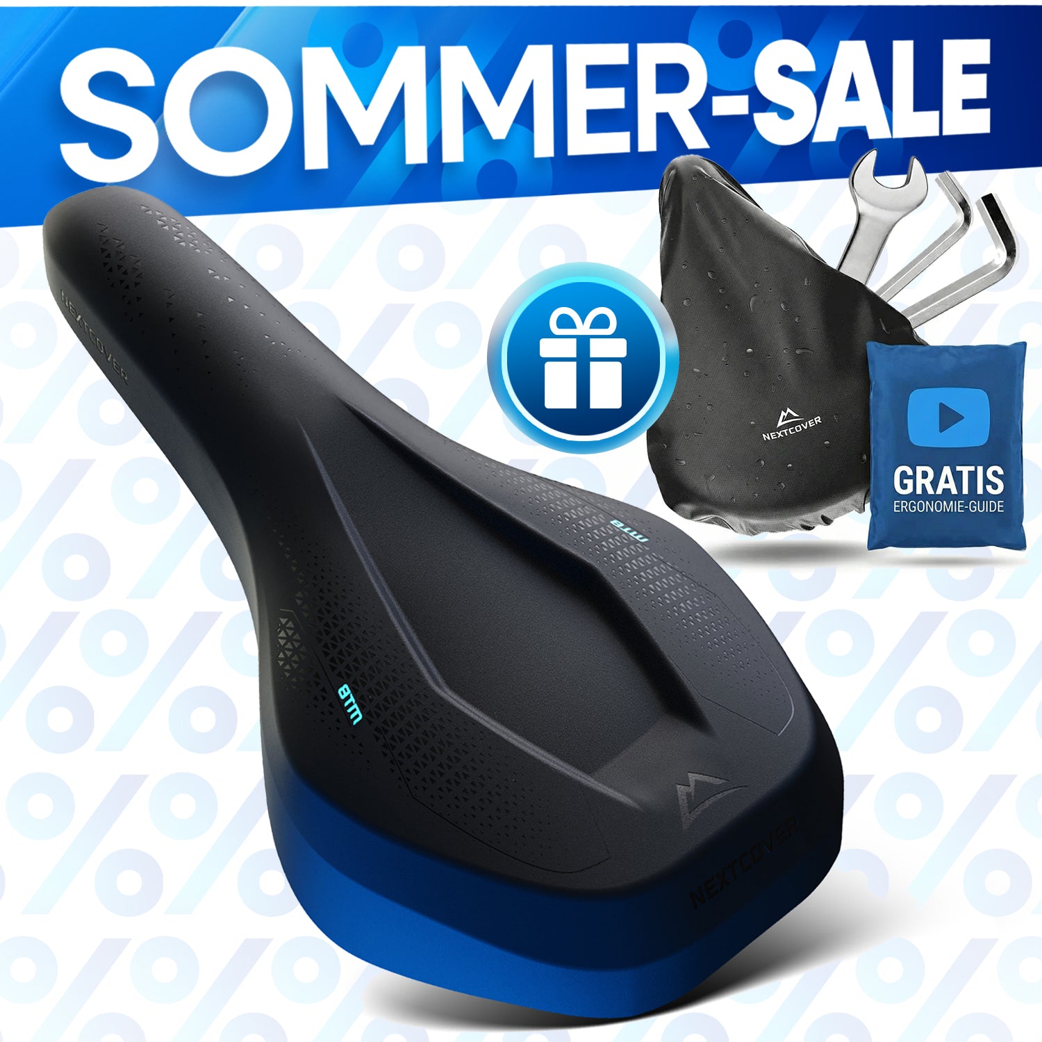 NEXTCOVER® Fahrradsattel ComfortSport - das Original