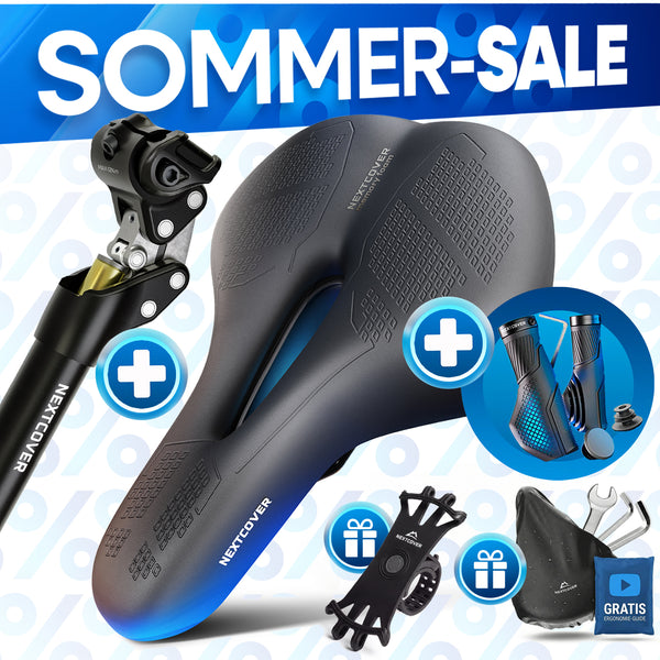 ComfortSets Ultra™ – Fahrradsattel, Sattelstütze & Griffe | (E-Bike / Sport)