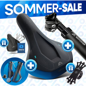 ComfortSets Ultra™ – Fahrradsattel, Sattelstütze & Griffe | (E-Bike / Sport)