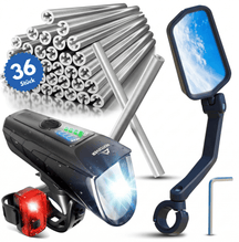 Safety Bundle (Licht-Set + Spiegel + Reflektoren)