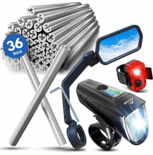 Safety Bundle (Licht-Set + Spiegel + Reflektoren)