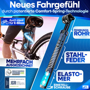 gefederte Sattelstütze ComfortSpring - Comfort-Spring-Technologie