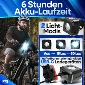 VisionOne Fahrradlicht – mit neu entwickelter VisionOne-LED