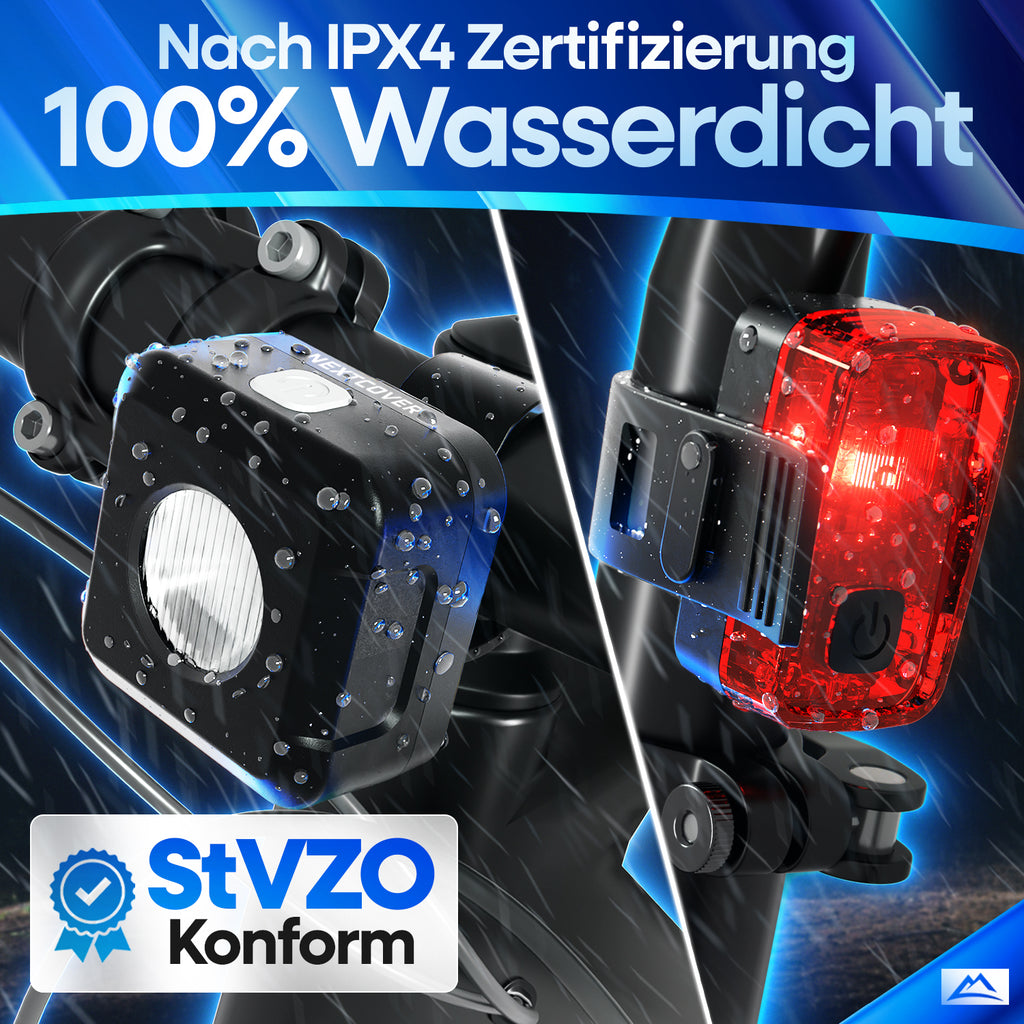neue fahrradbeleuchtung VisionOne Fahrradlicht – mit neu entwickelter VisionOne-LED