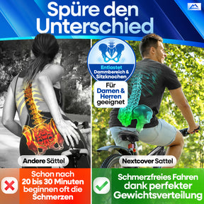 NEXTCOVER® Fahrradsattel ComfortOne - das Original
