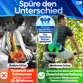 NEXTCOVER® Fahrradsattel ComfortSport - das Original