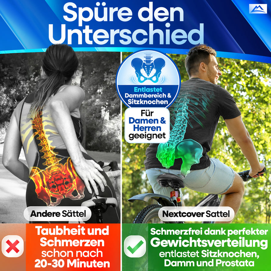 NEXTCOVER® Fahrradsattel ComfortSport - das Original