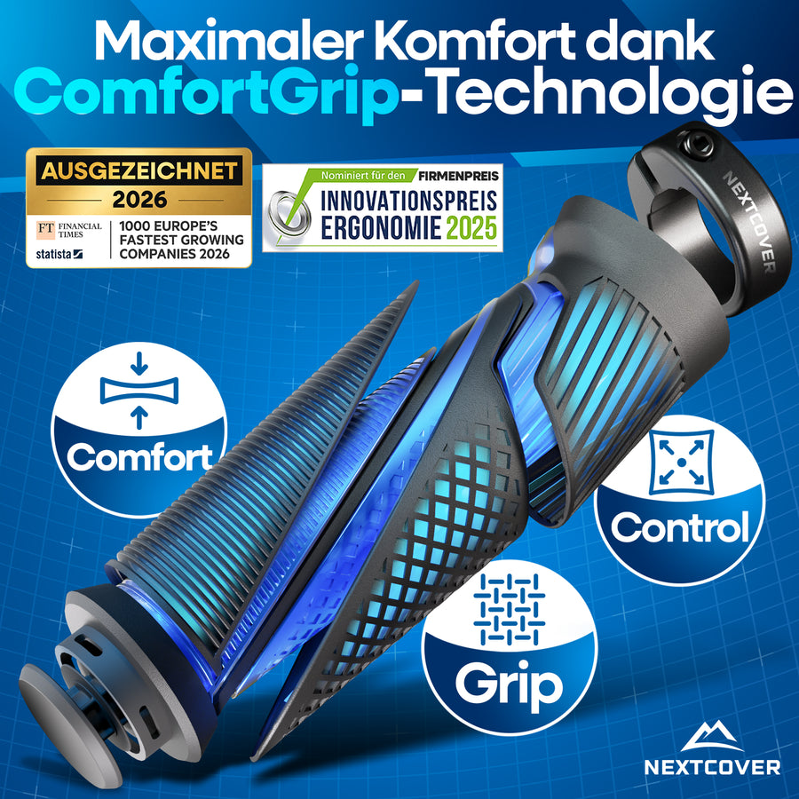 Fahrradgriffe GripOne mit Comfort-Grip-Technologie