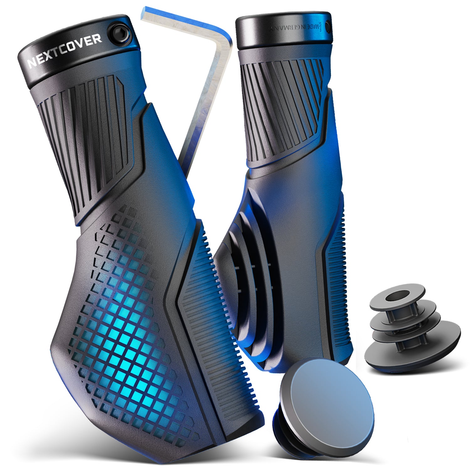 Multi-Density Fahrradgriffe Aus Silikon - Extra Komfort Für Mountainbike-Touren