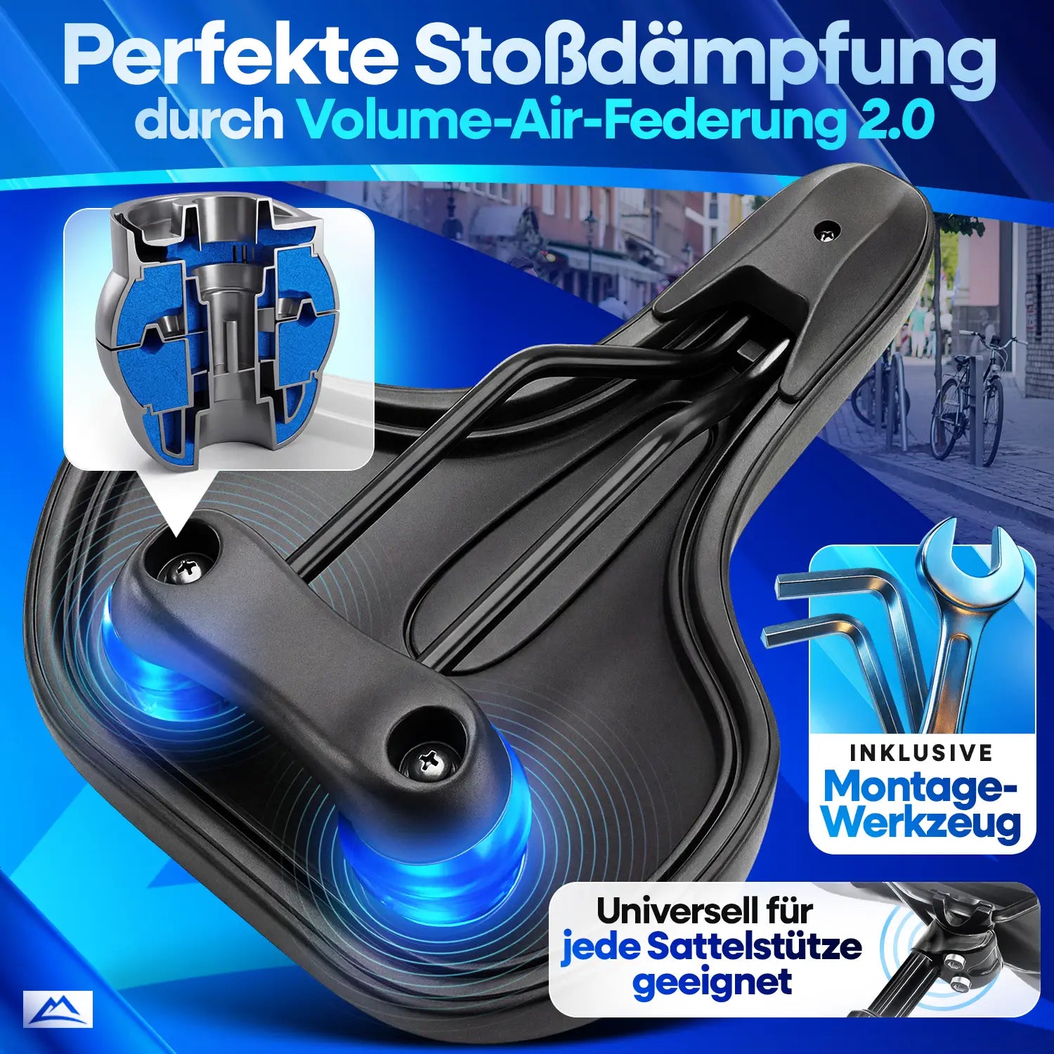 NEXTCOVER® Fahrradsattel ComfortPro - das Original