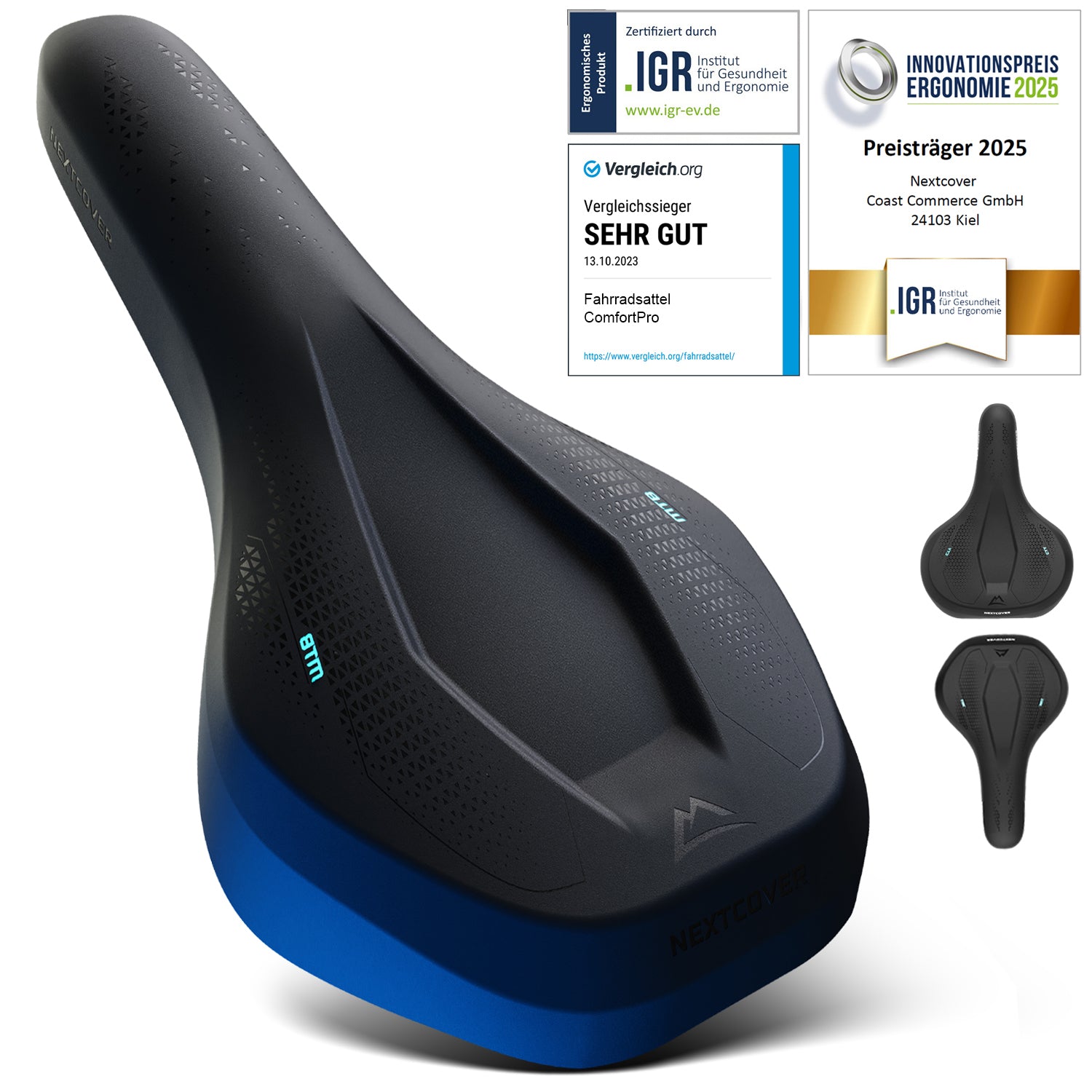 NEXTCOVER® Fahrradsattel ComfortPro - das Original