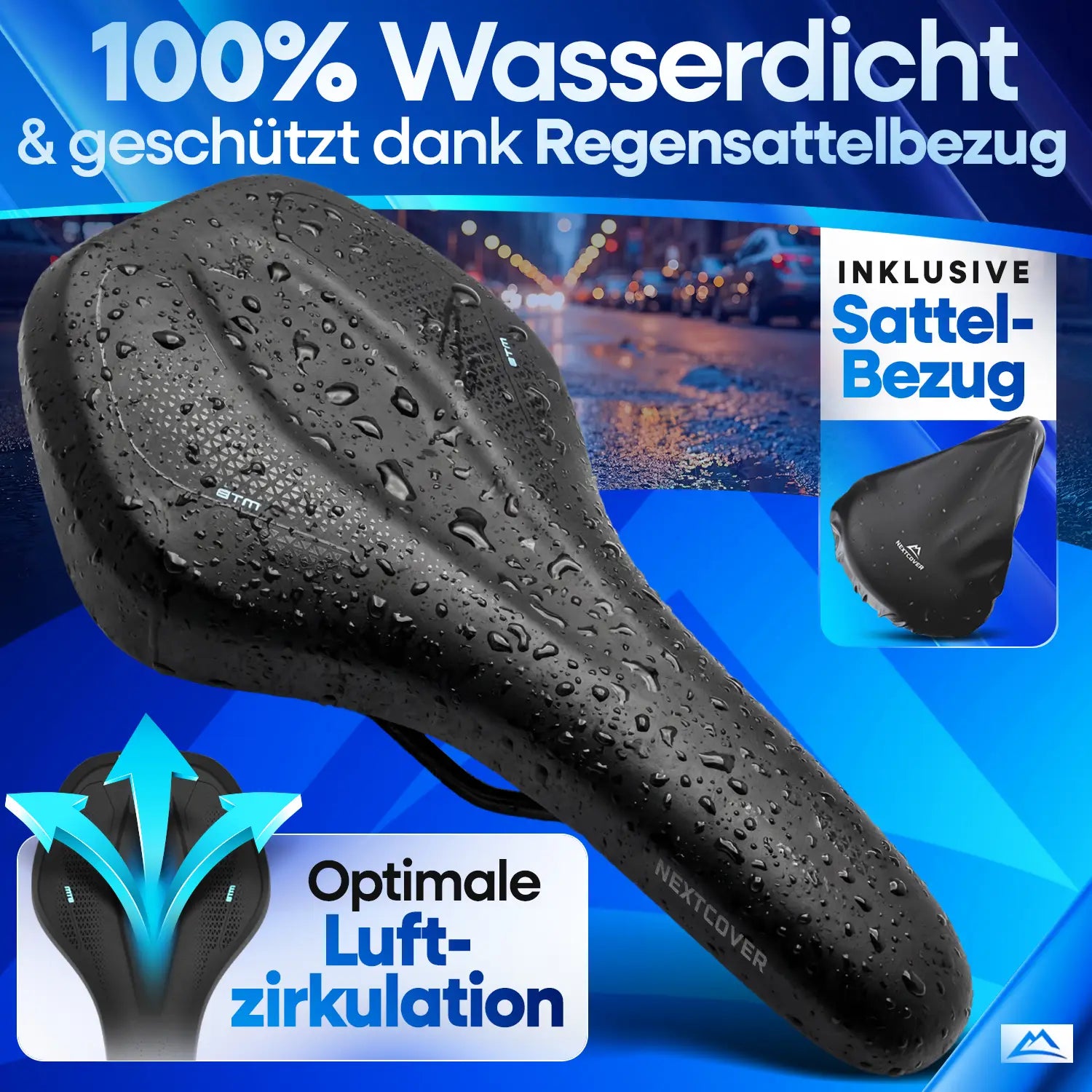 NEXTCOVER® Fahrradsattel ComfortPro - das Original