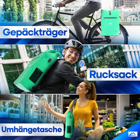 NextBag TPU 3in1 Fahrradrucksack - dein Begleiter für den Alltag