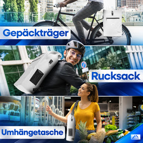 NextBag TPU 3in1 Fahrradrucksack - dein Begleiter für den Alltag