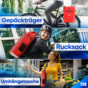 NextBag TPU 3in1 Fahrradrucksack - dein Begleiter für den Alltag