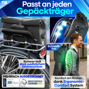 NextBag TPU 3in1 Fahrradrucksack - dein Begleiter für den Alltag