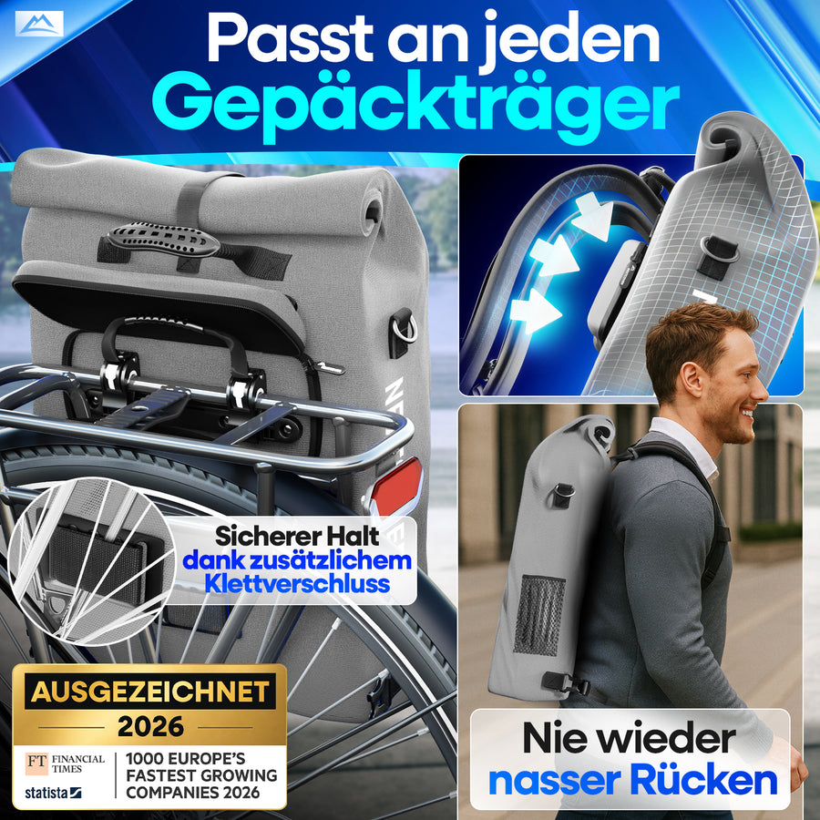 NextBag TPU 3in1 Fahrradrucksack