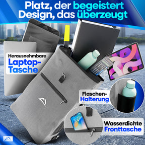 NextBag TPU 3in1 Fahrradrucksack - dein Begleiter für den Alltag