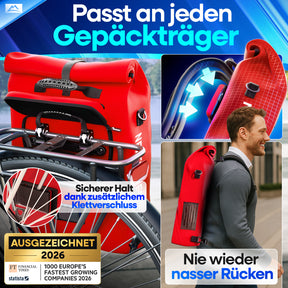 NextBag TPU 3in1 Fahrradrucksack - dein Begleiter für den Alltag