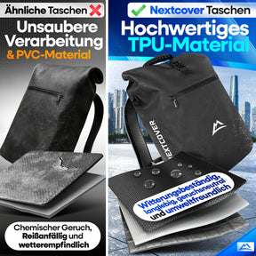 NextBag TPU 3in1 Fahrradrucksack - dein Begleiter für den Alltag