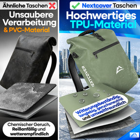 NextBag TPU 3in1 Fahrradrucksack - dein Begleiter für den Alltag