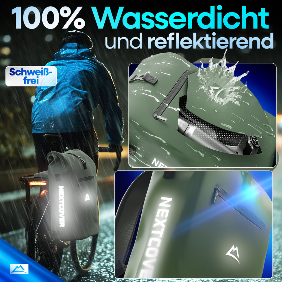 NextBag TPU 3in1 Fahrradrucksack - dein Begleiter für den Alltag
