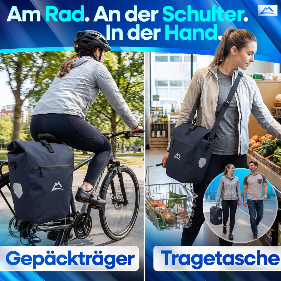 Gepäckträgertasche TPU