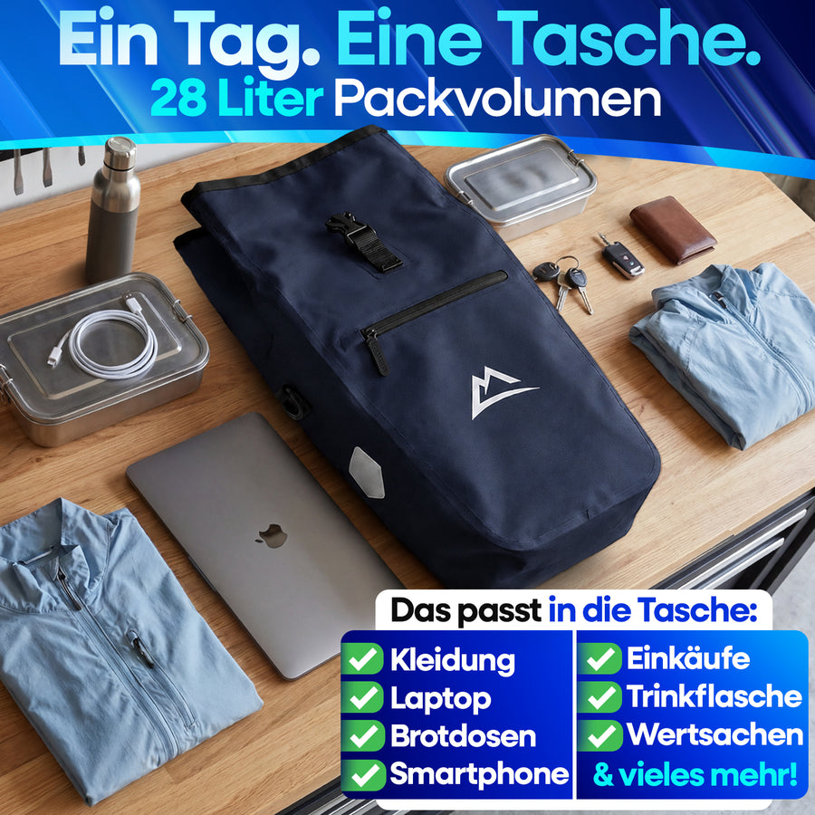 Gepäckträgertasche TPU