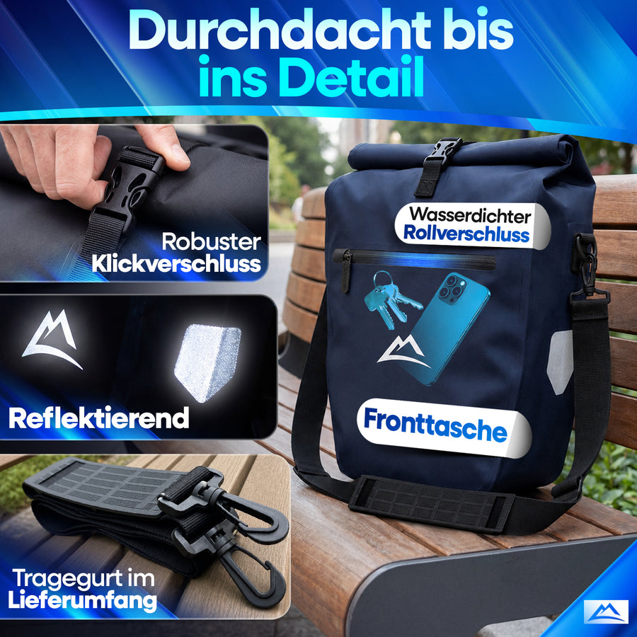 Gepäckträgertasche TPU