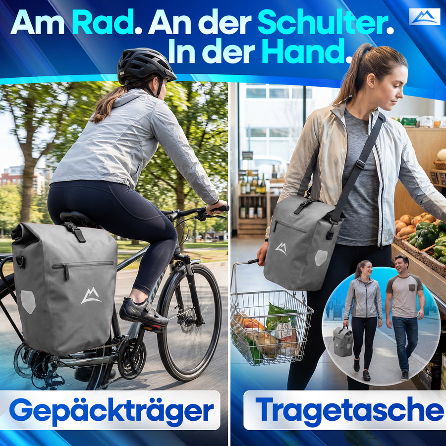 Gepäckträgertasche TPU