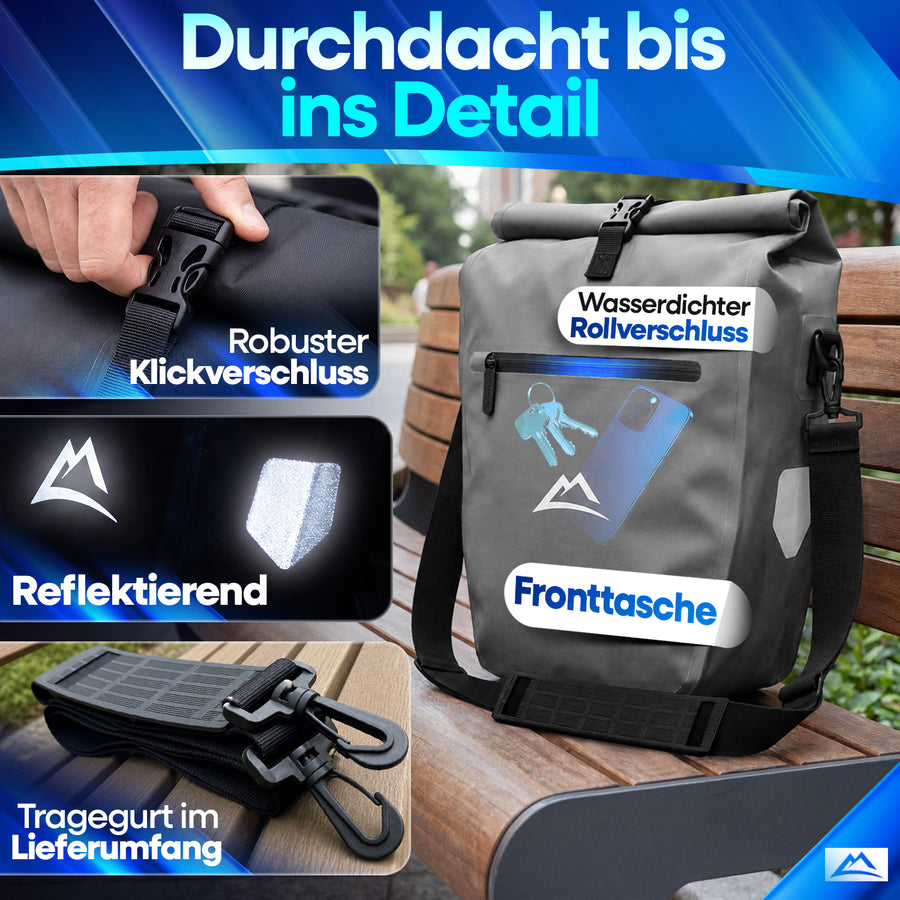 Gepäckträgertasche TPU
