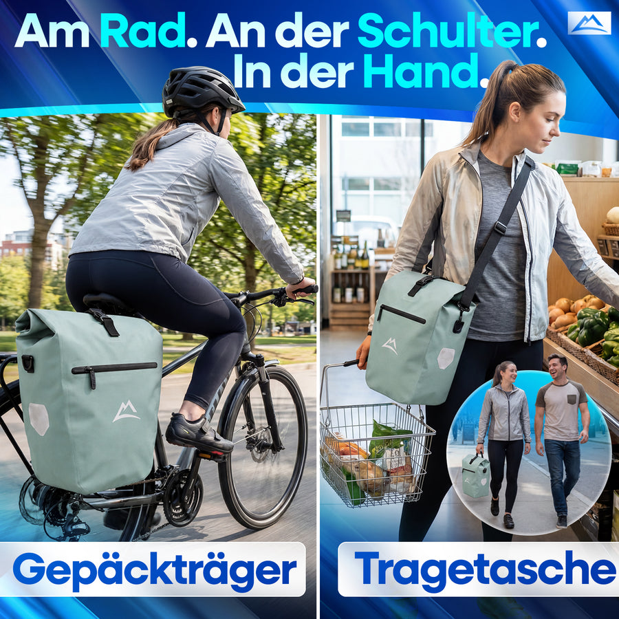 Gepäckträgertasche TPU