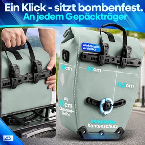 Gepäckträgertasche TPU