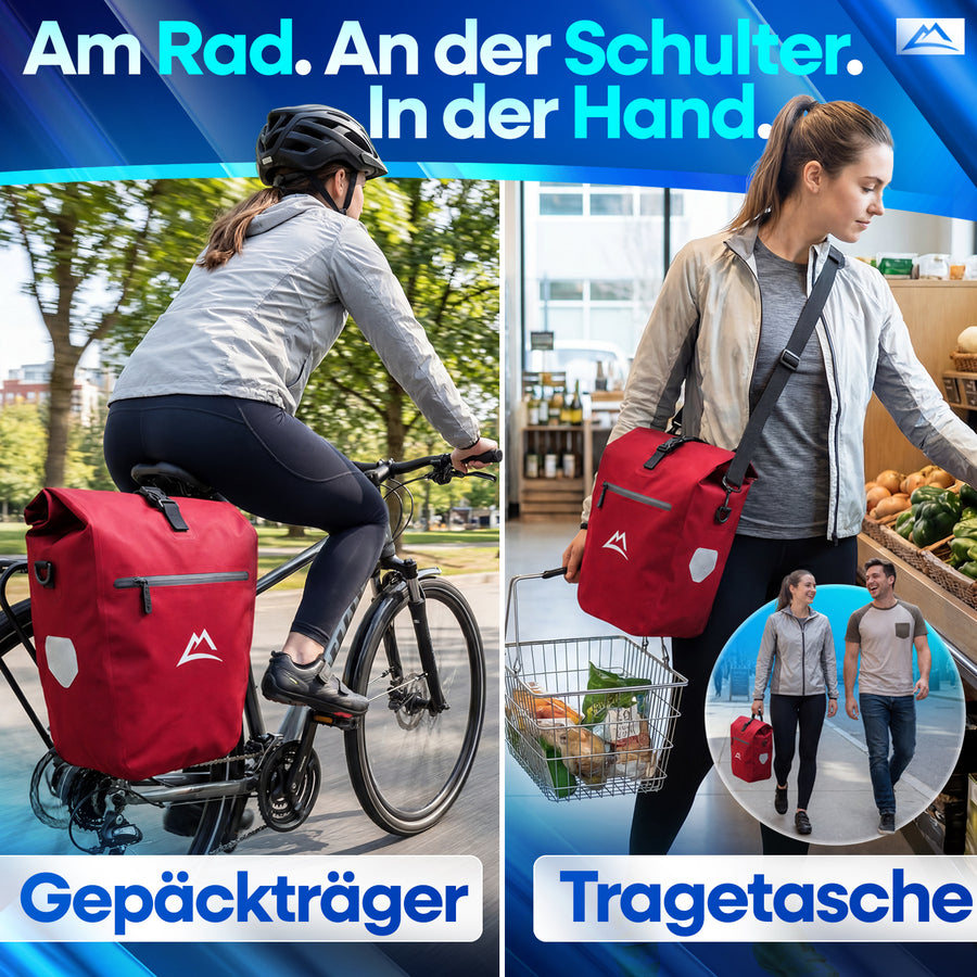 Gepäckträgertasche TPU