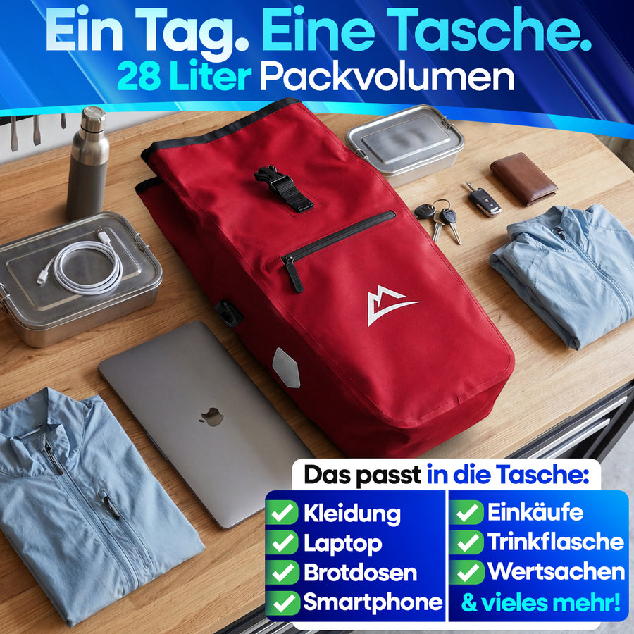 Gepäckträgertasche TPU