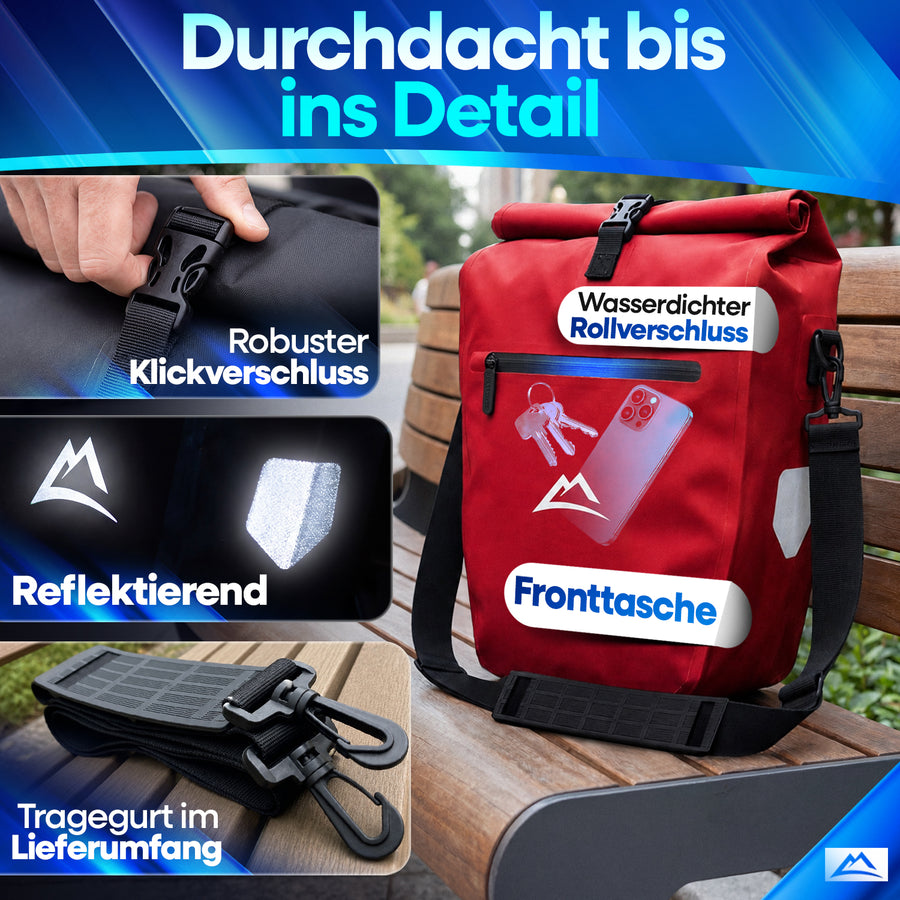 Gepäckträgertasche TPU